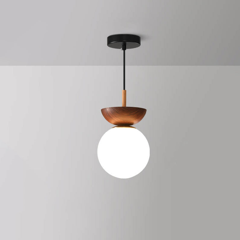 Unik taklampe i japansk minimalistisk design, moderne LED-belysning, justerbar for ethvert rom.