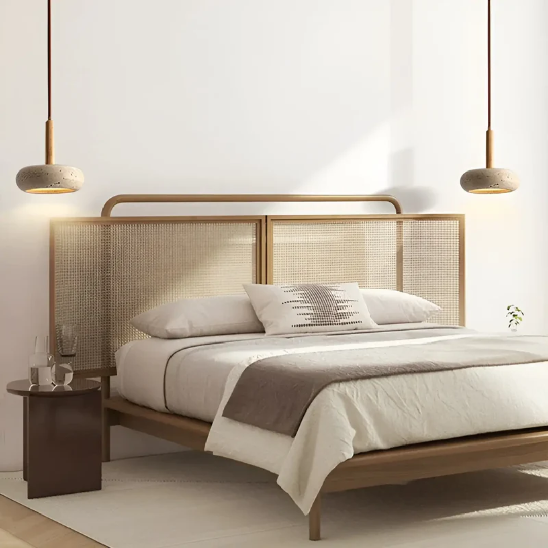 Taklampe, retro japansk stil. Moderne belysning for stue og soverom. Skaper en avslappet atmosfære.
