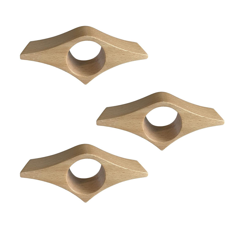 Komfortabel bokholder i massivt tre, en utmerket gave for studenter, kokker og lesere.