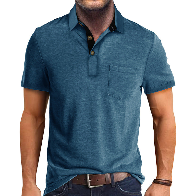 Elegant poloshirt for herre, perfekt til sommerstil og vårmote. Stilfull og behagelig hverdagsklær.