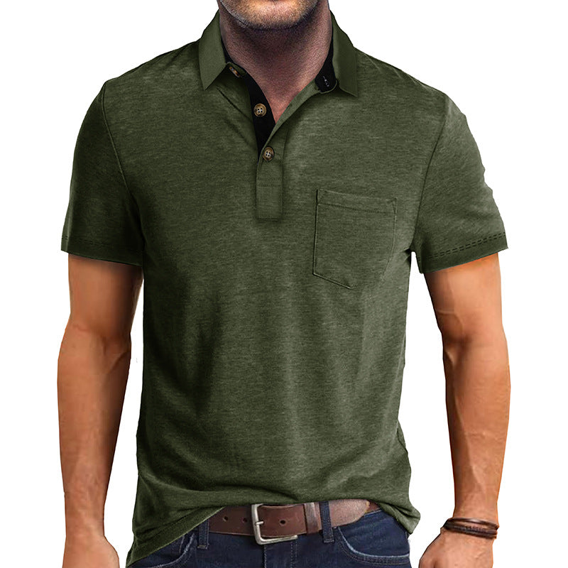 Enkel og stilfull herre poloshirt. Komfortabel passform, perfekt for sommerstil og maskinvask.