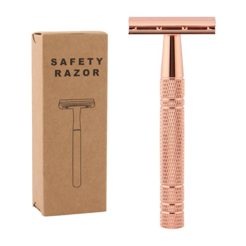 Holdbar sikkerhetshøvel for menn som ønsker en glatt og irritasjonsfri barbering. Perfekt hudpleie.