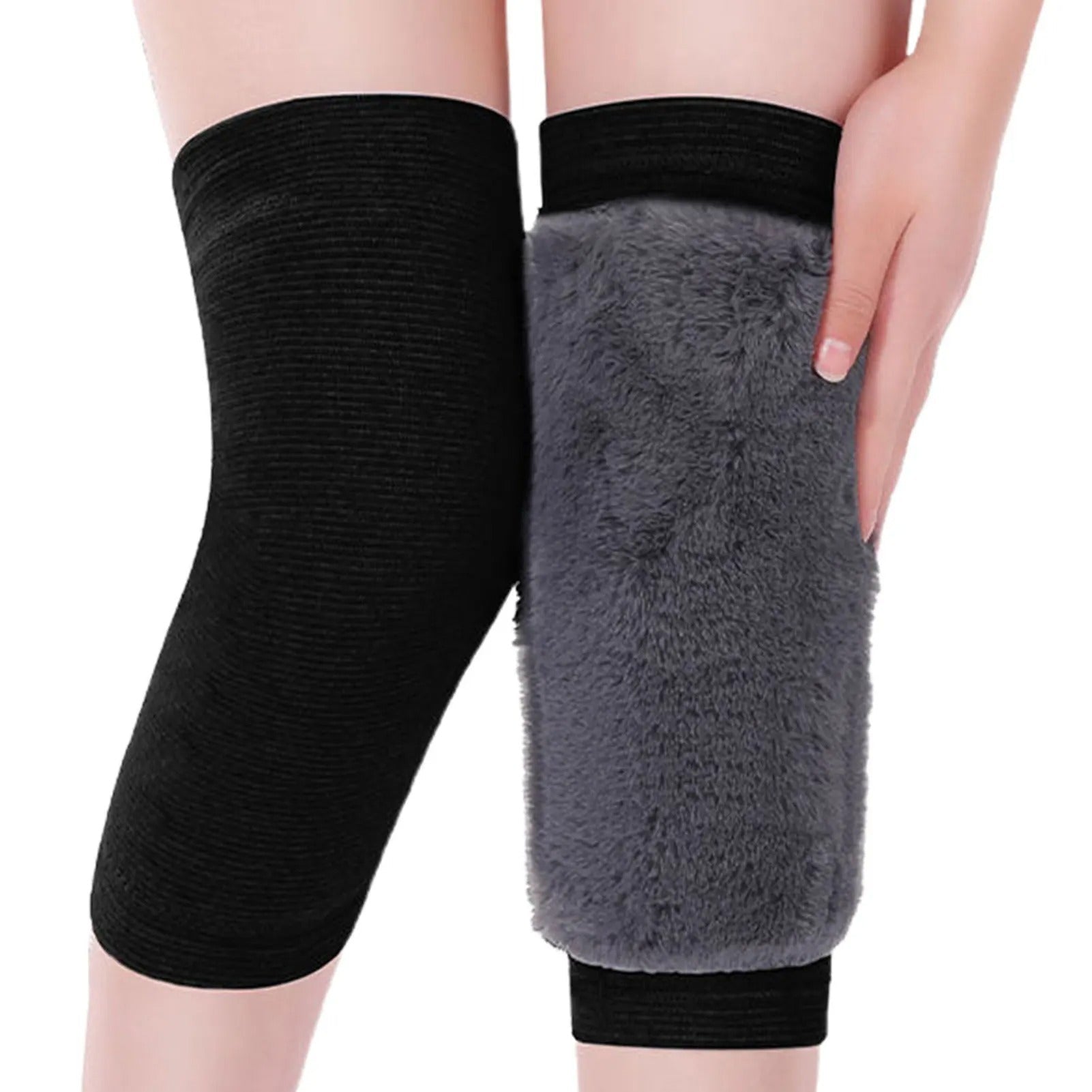 Unisex knestøtte med dempende polstring gir god støtte for aktiv sport og hverdagsbruk.