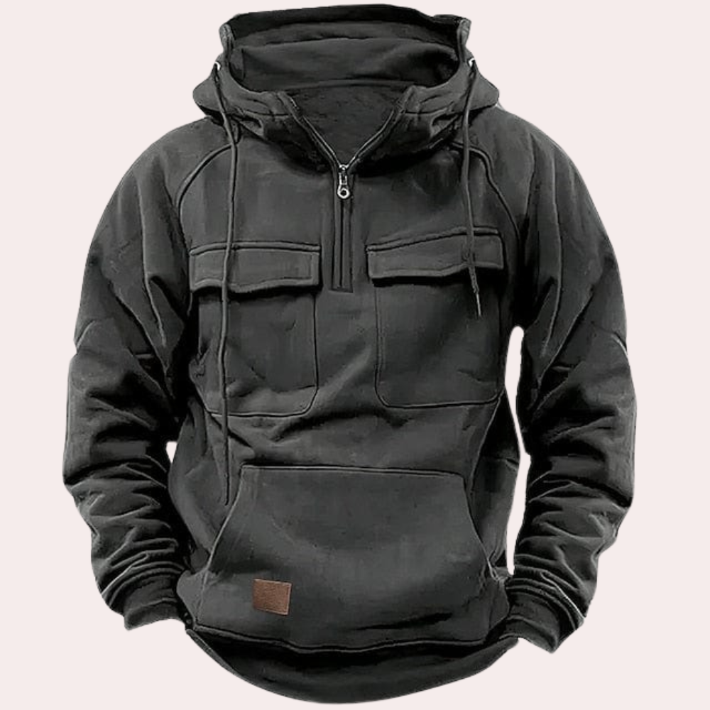 Moderne herrehettegenser med trendy design, en allsidig genser for menn som verdsetter komfort og stil.