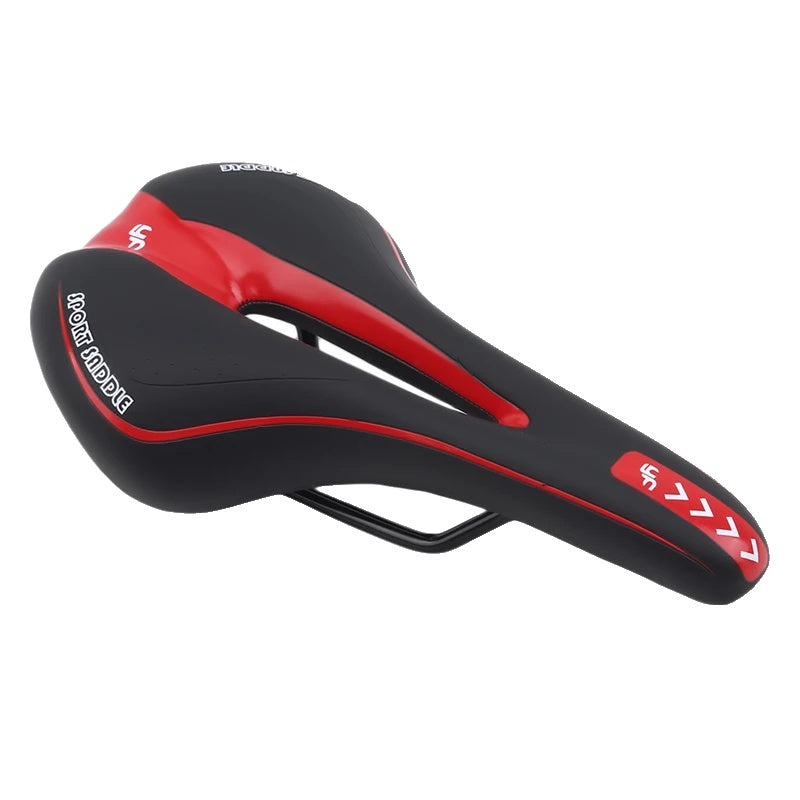 Ergonomisk unisex sykkelsadel med ventilert design som gir optimal komfort på langtur.