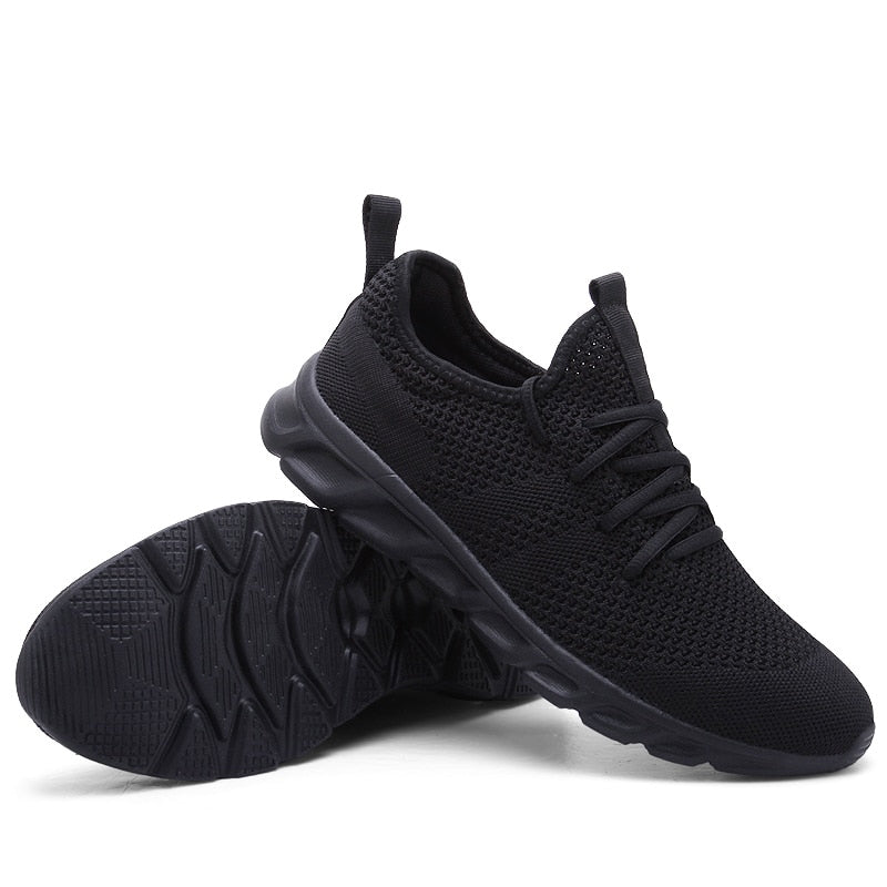 Stilige Air Mesh-joggesko for menn som tilbyr støtte og komfort. Ideelle fritidssko med lettvektig design.