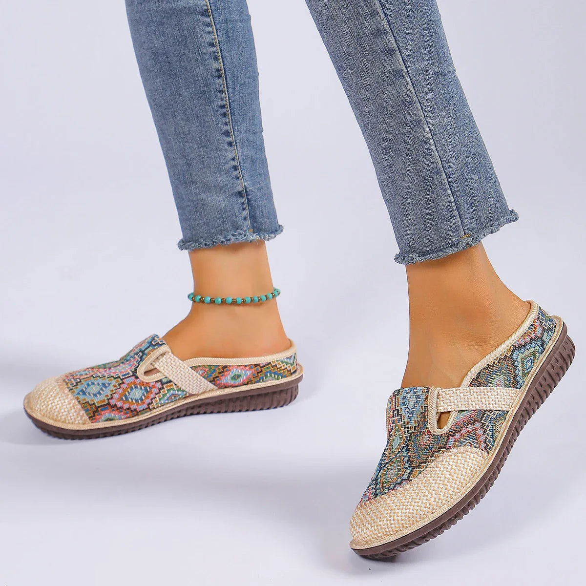 Herresko slip-on med uformelt antrekk, lett og pustende for sommerstil.