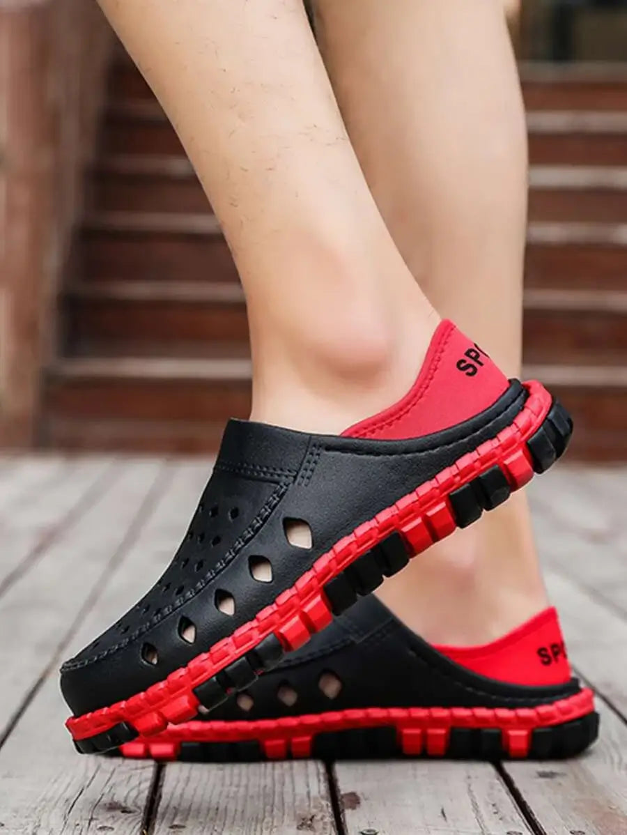 Pustende unisex sommersko med ventilasjonshull, designet for maksimal komfort og letthet.