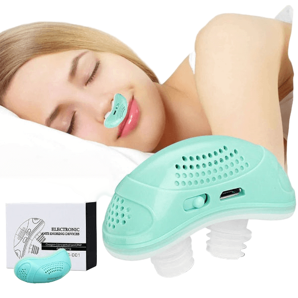 Kompakt mikro CPAP-enhet for bærbar søvnapnébehandling. Ideell for reise og komfortabel søvn.