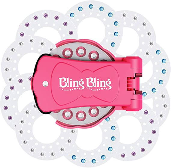 Kreativt edelstensverktøy for enkel bling-dekorasjon pü hür og klÌr. DIY styling for alle.