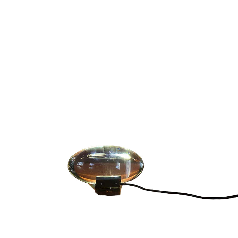 Krystall nattlampe med drømmende LED-lys, perfekt som bordlampe for soverommet. Skaper unik atmosfære.
