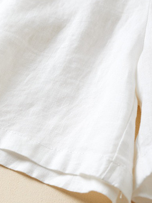 Allsidige kvinne baggy shorts for vår og sommer. Komfortable dameshorts med avslappet passform for alle anledninger.