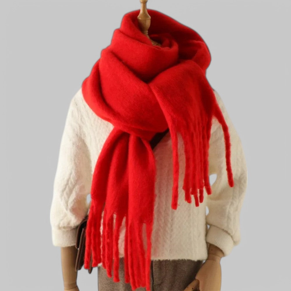 Allsidig oversized skjerf for kvinner, langt og varmt til hverdag og mote.