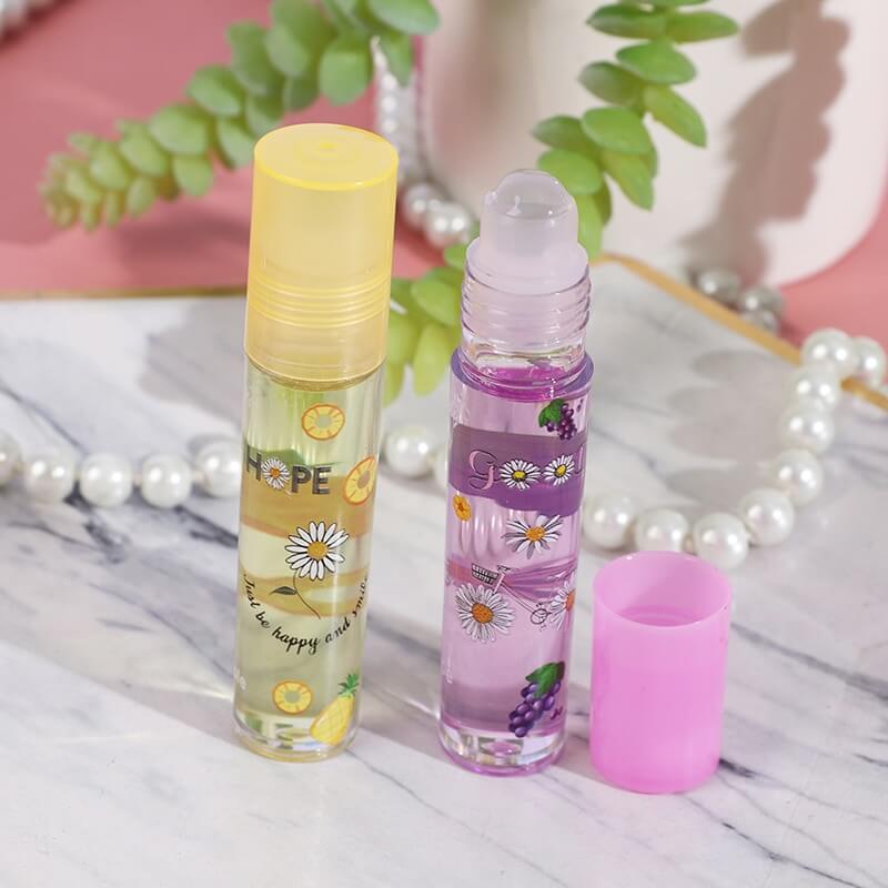 Speilvann-effekt lipgloss sett. 6 fruktige farger gir høy glans og fuktighet for kvinner.