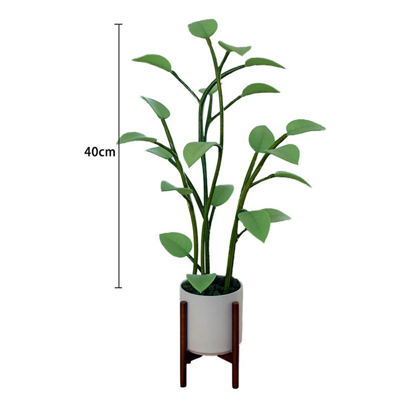 Energibesparende LED-interiørlampe i planteform, perfekt for hjemmedekor.