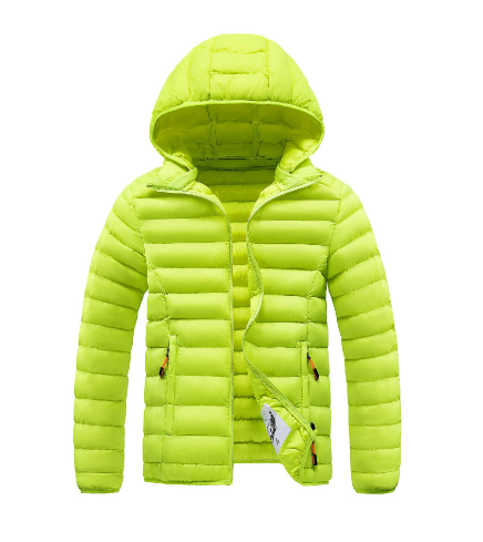 Casual, stilfull pufferjakke for kvinner med hette. Et must-have lett ytterplagg.