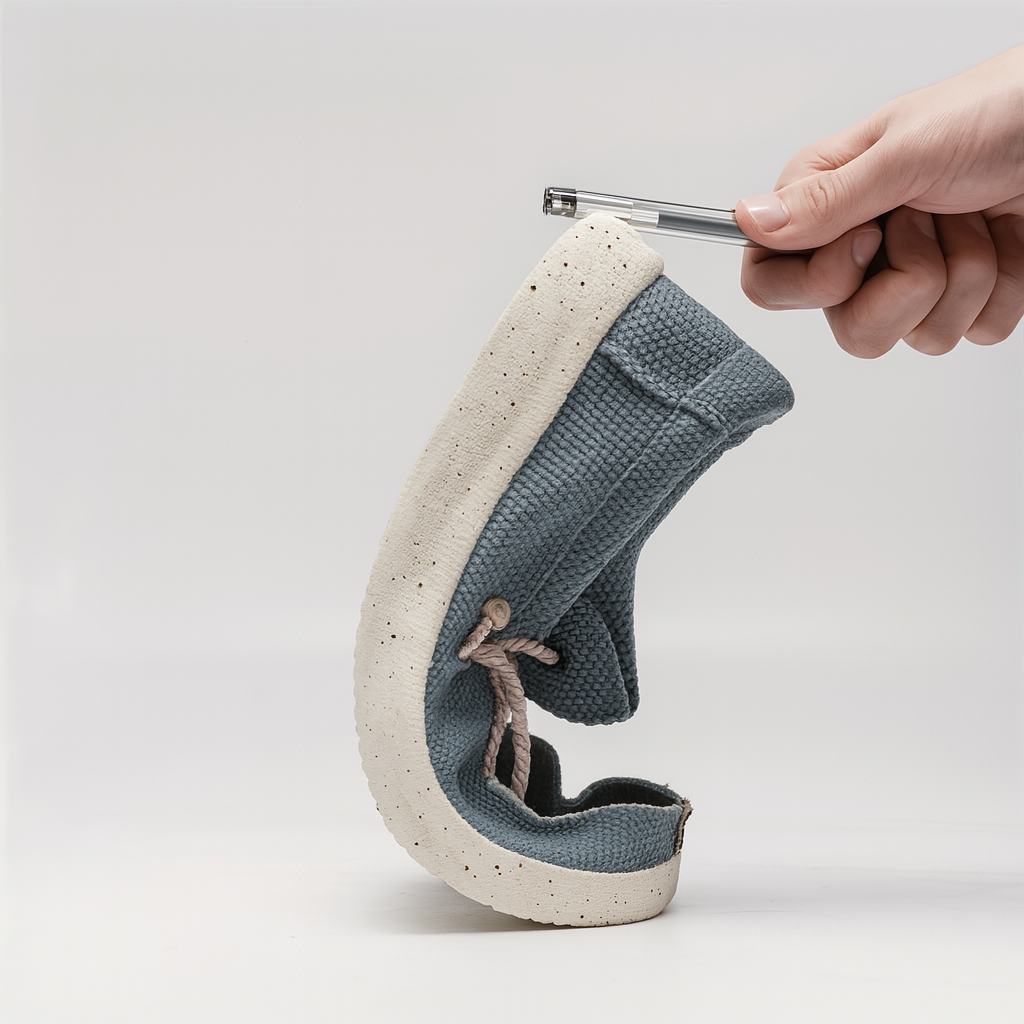 Komfortable slip-on herresko, lettvektige og fleksible, ideelle som hverdagssko.