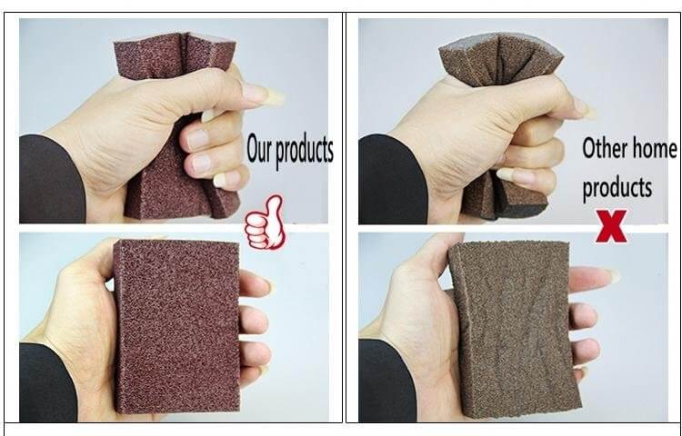 Hygienisk kjøkkensvamp som enkelt og raskt fjerner gjenstridig rust og skitt. Langvarig.