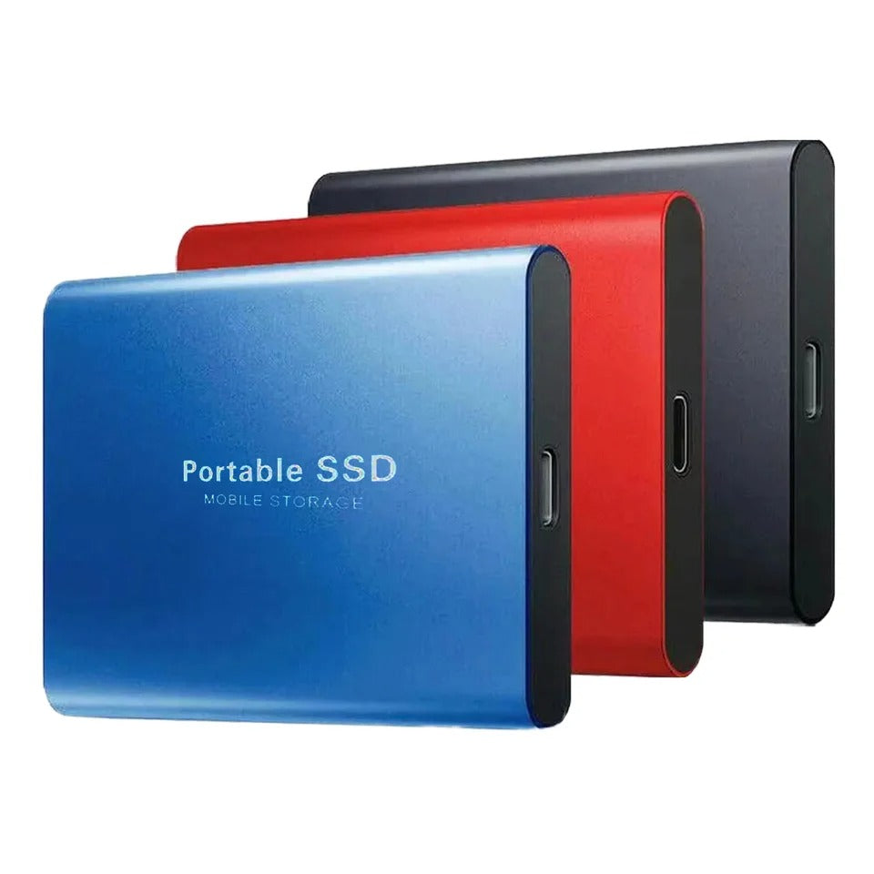 Ekstern SSD med Høyhastighets USB-C Lagring – 50GB