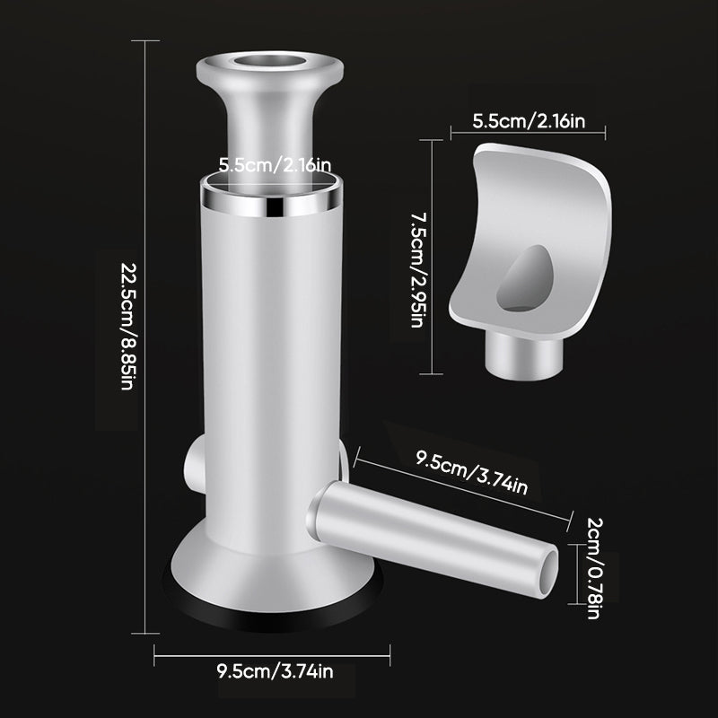 Ergonomisk pølsestopper for komfortabel og effektiv hjemmeproduksjon av pølser og kjøttkaker.