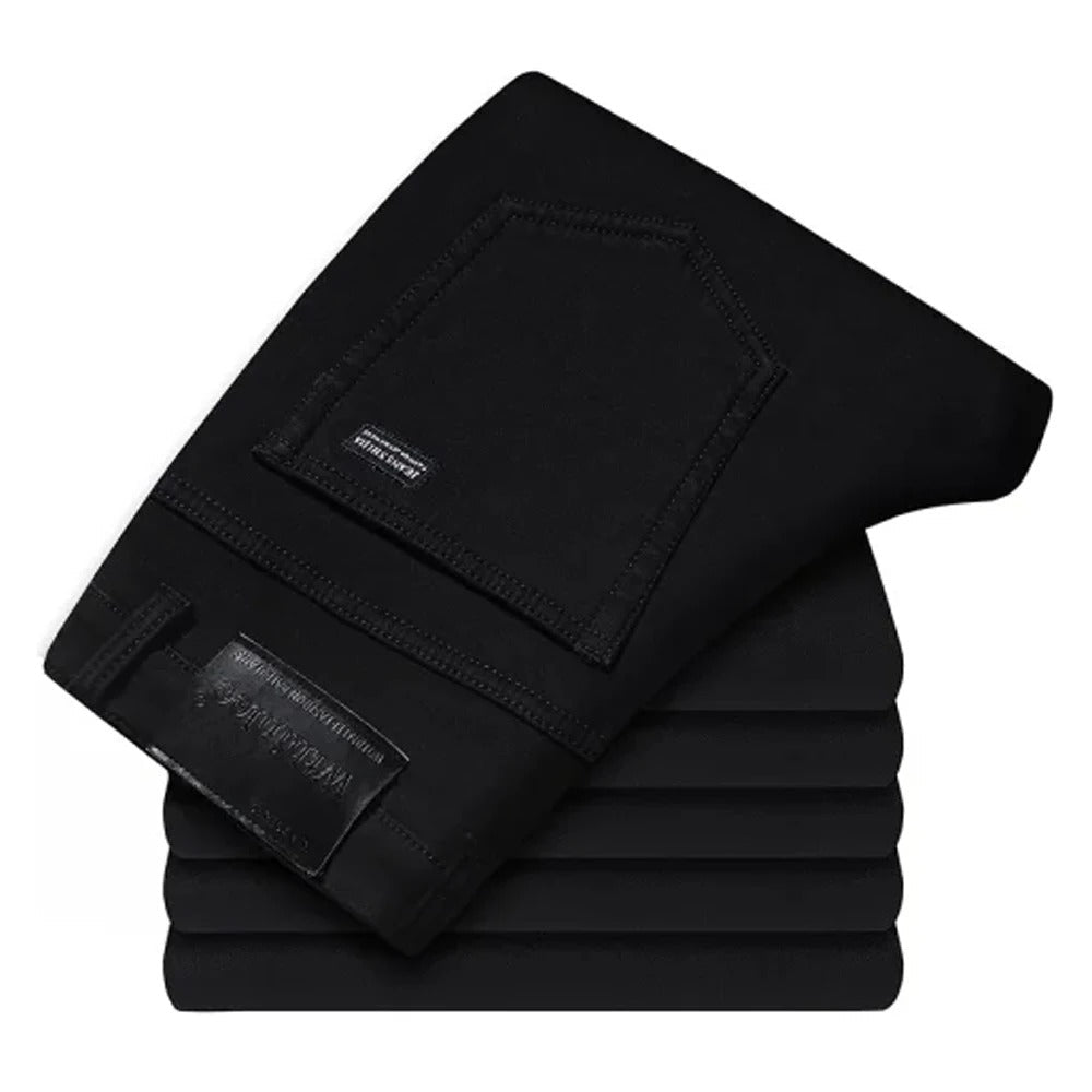 Komfortable menns denimjeans med tidløs stil og rett passform, et must for garderoben.