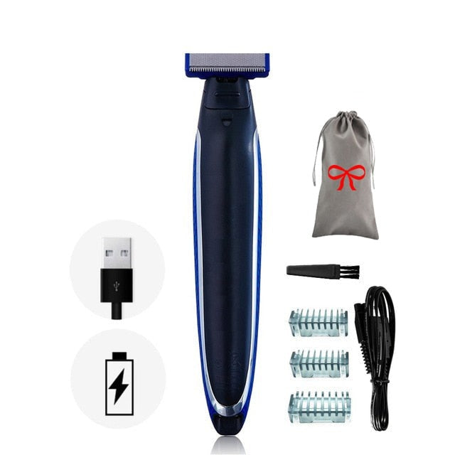 Menns oppladbar smartbarbermaskin for enkel og presis styling, trådløs for ansikt og kropp.