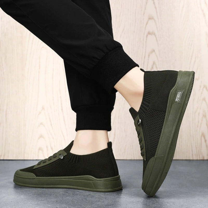 Komfortable og lettvektige herresko. Pustende sneakers for hverdag, fritid og en aktiv stil.