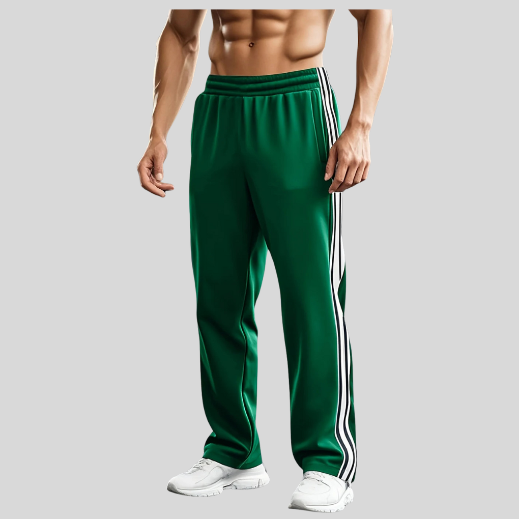 Allsidige menns sportsbukser; perfekte som fritidsbukser eller komfortable joggebukser for hverdag.