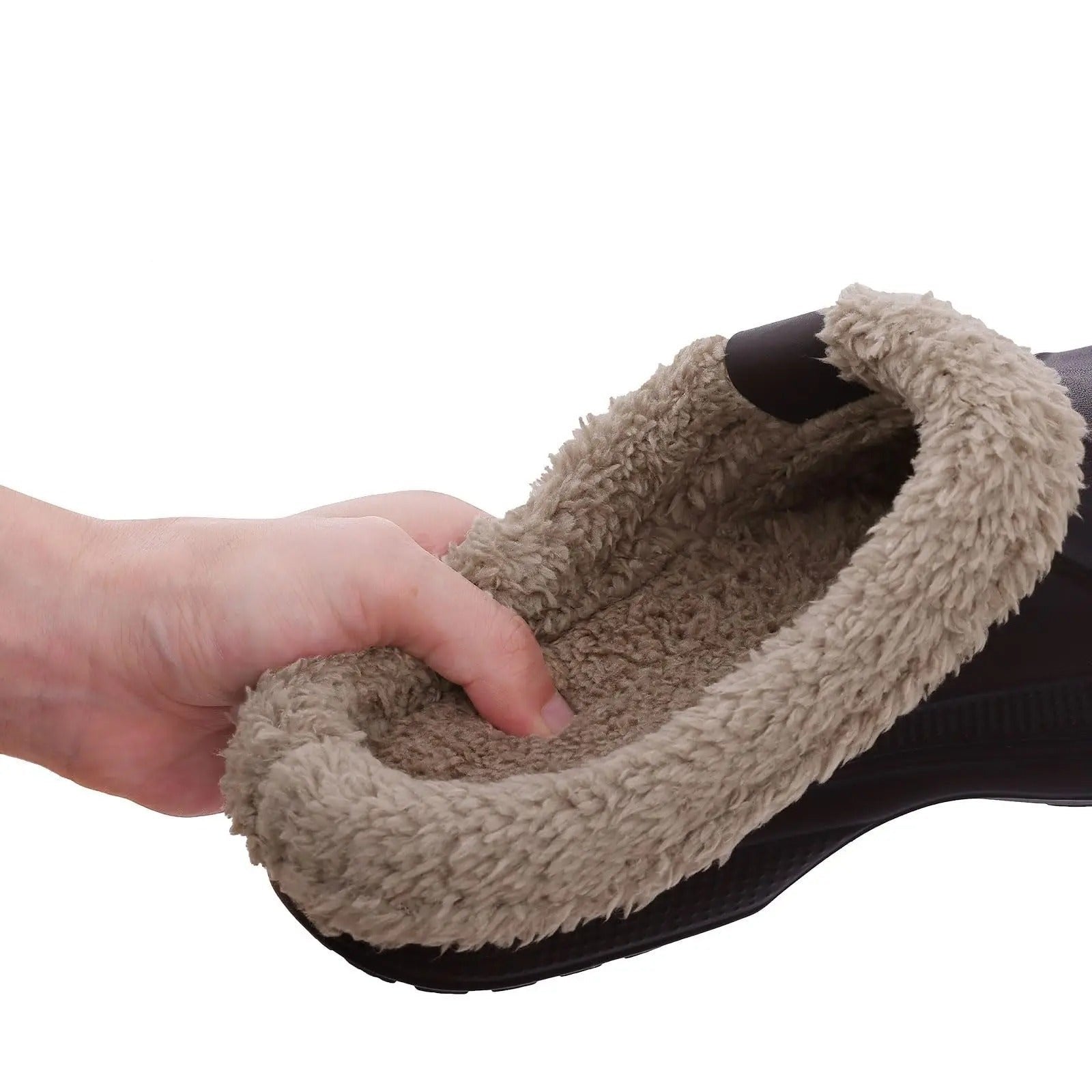 Herresko: Vanntette tresko med varmt fôr for vinter. Komfortable og praktiske vintersko for menn.