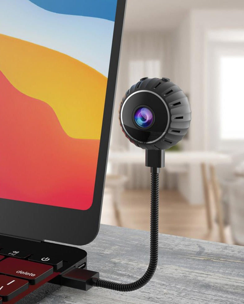 Trådløst overvåkningskamera 1080P med nattesyn, ideelt for innendørs bruk