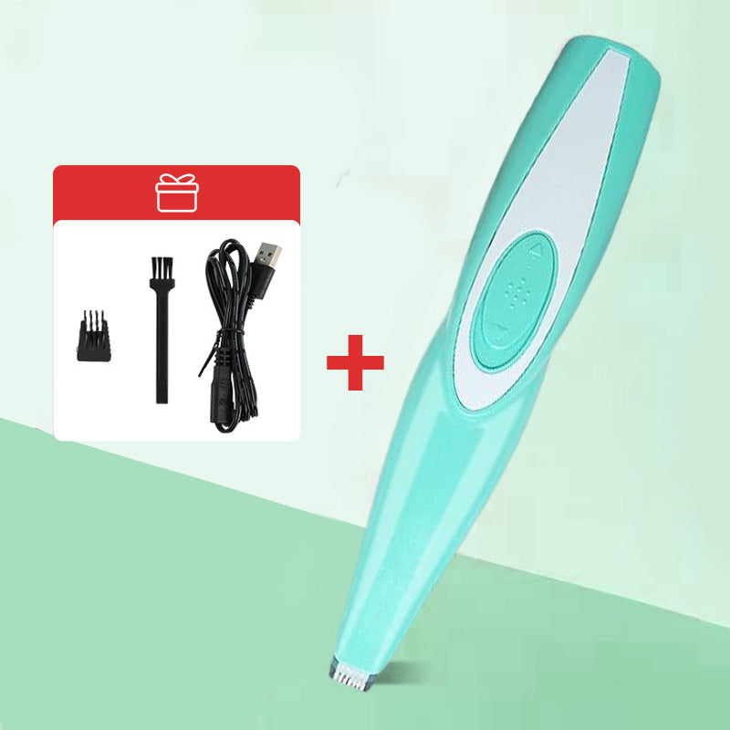 Sikker mini trimmer med avrundede kanter beskytter kjæledyrets hud under pelsstell. Unngå kutt og irritasjon.