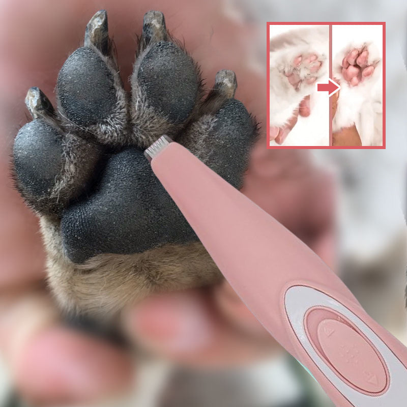 Trygt og presist keramisk blad på mini trimmer for finjustering av kjæledyrpels.