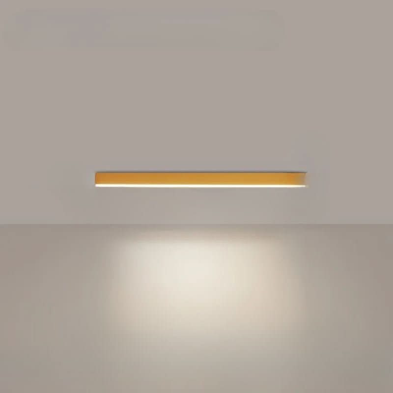 Minimalistisk LED taklampe, dimbar belysning for et stilrent og moderne hjem.