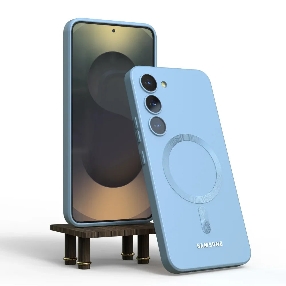 Samsung Galaxy S-serie deksel, robust og slankt. Perfekt for S25, S24, S23, S22. Utmerket hverdagsskydd.