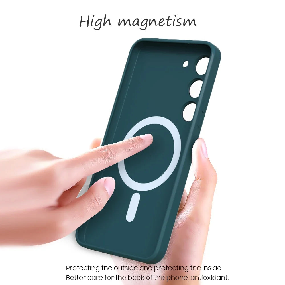 Slankt Samsung Galaxy S-serie deksel. Holdbart, lett design for S24, S23, S22, S21. Stilfull hverdagsskydd.