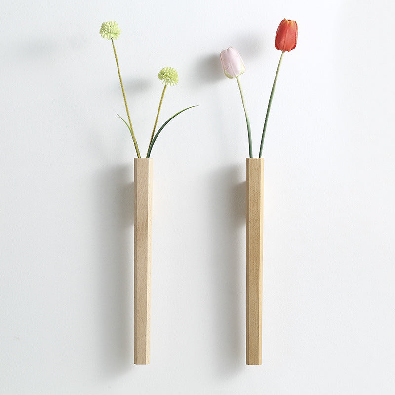 Stilrent sett med hengende veggvaser for moderne boliginnredning, perfekt for grønne planter og blomster.