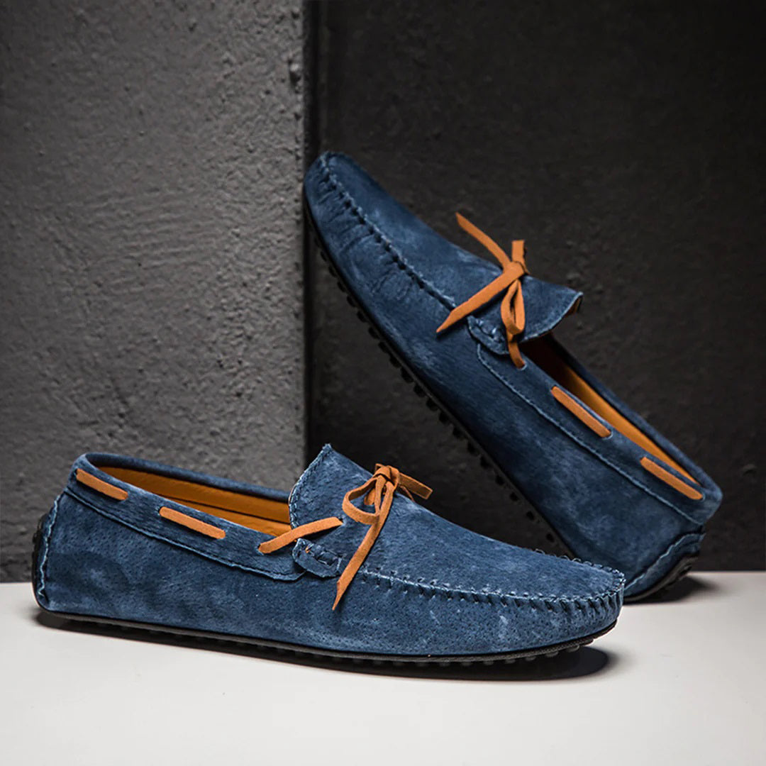 Elegante herre loafers i moderne slip-on stil. Ideelle som formelle og fritidssko med lav hæl.