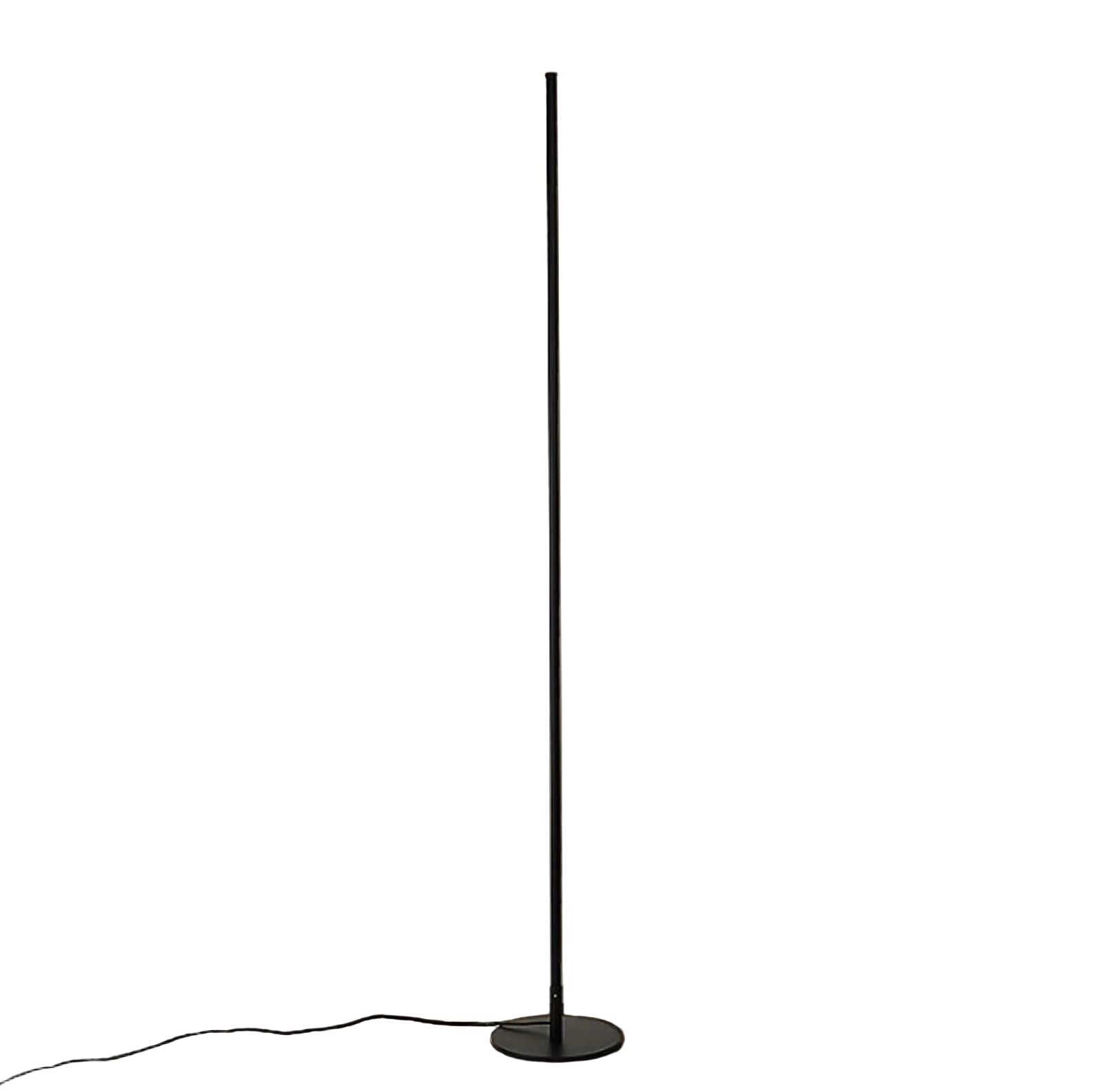 Moderne LED gulvlampe i minimalistisk design for stuen.