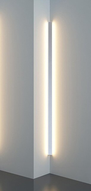 Dekorativ LED vegglampe med moderne og minimalistisk estetikk. Ideell for stilfull innendørs belysning.