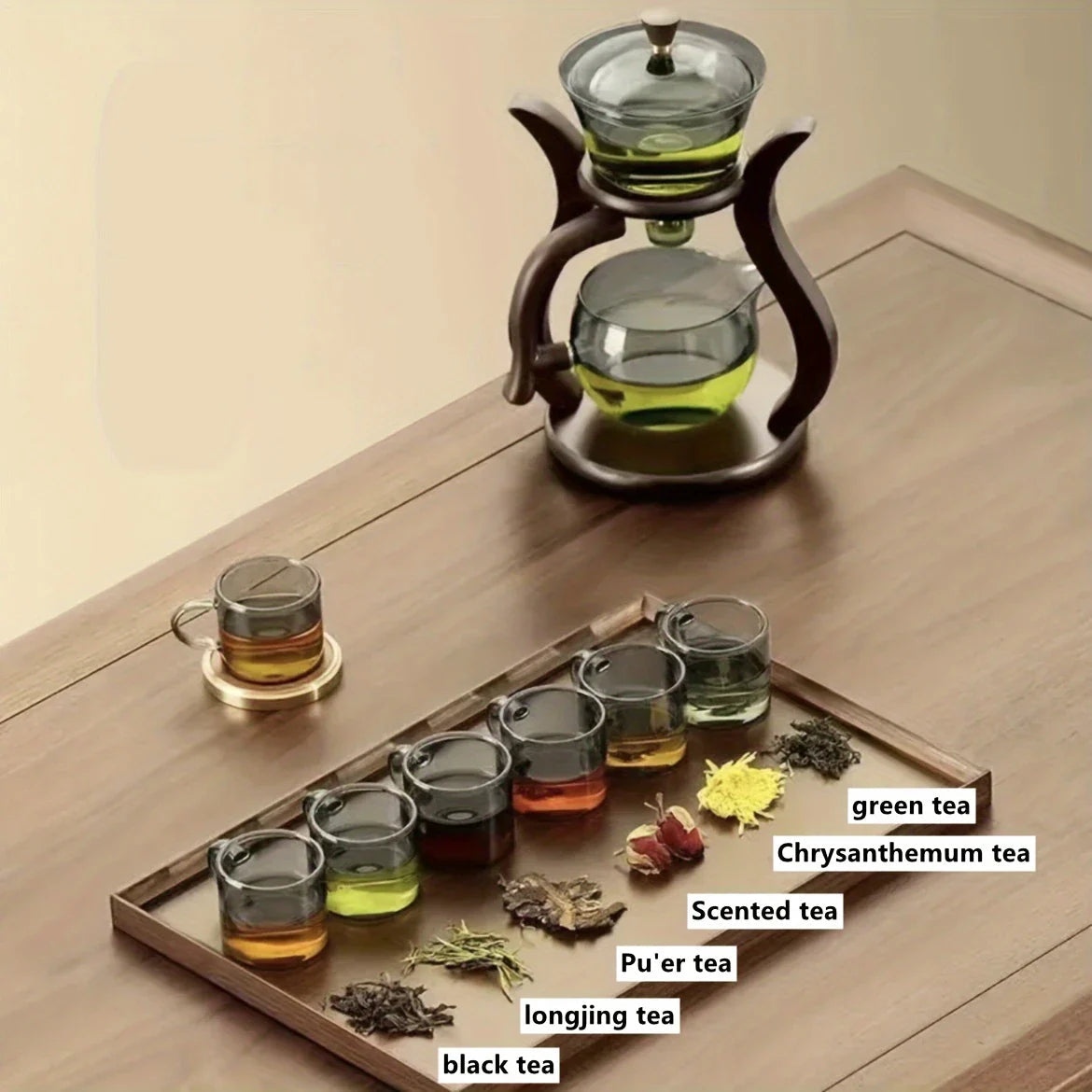 Kos deg med perfekt brygget te fra dette elegante tesettet med innovativ og praktisk infuser.
