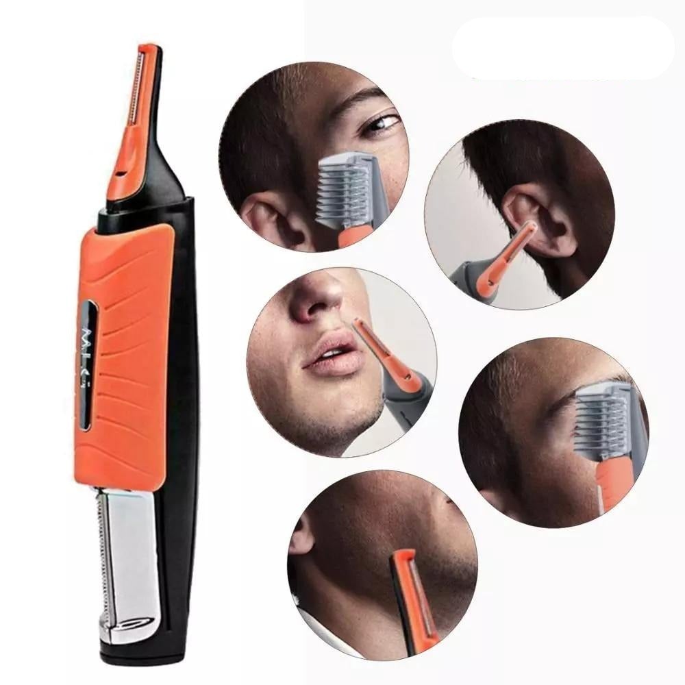 Multifunksjonell hårtrimmer for ansikt og kropp, presis hårfjerning og personligpleie for unisex.