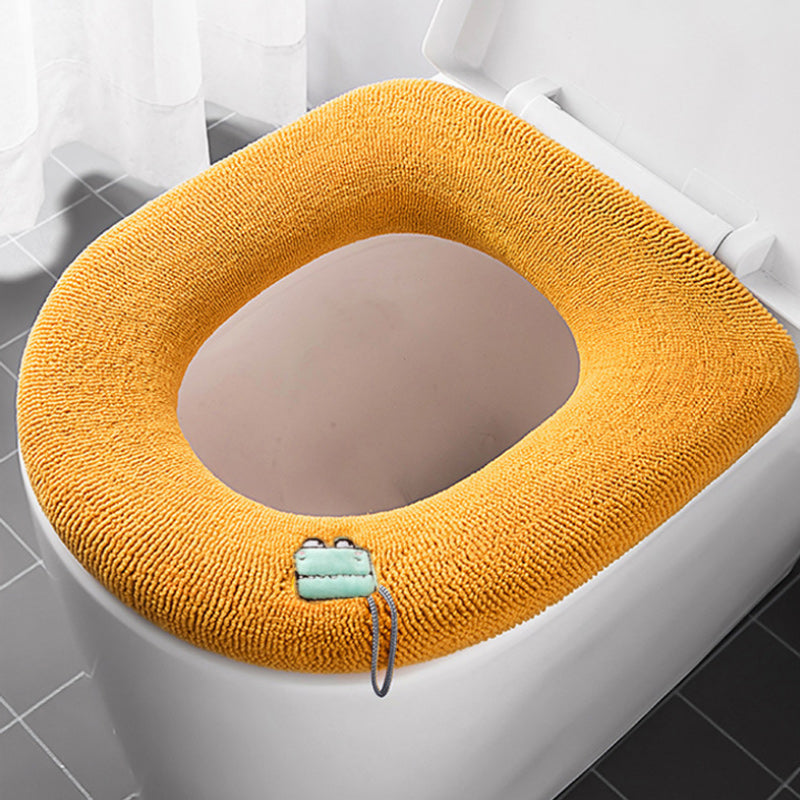 Elegant toalettsetetrekk som gir varme og stil til ditt baderom. Perfekt for vinterbruk.