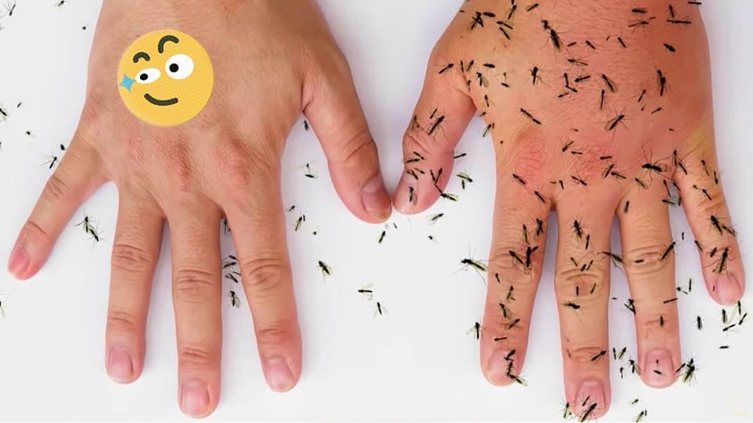 Utendørs scene med barn og myggplaster, trygg og naturlig myggbeskyttelse
