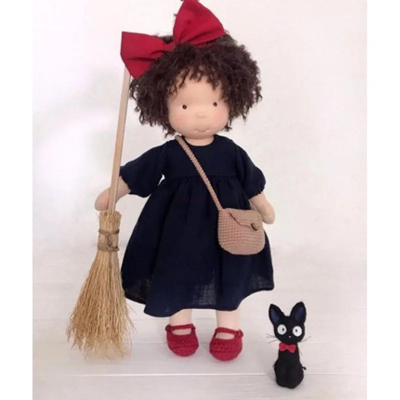 Håndlaget plysjdukke, kawaii-stil, ideell for samlere og som gave til barn