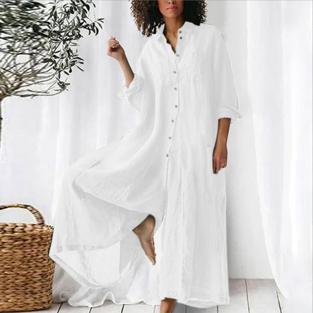Dame lett oversized overall fra ryggen