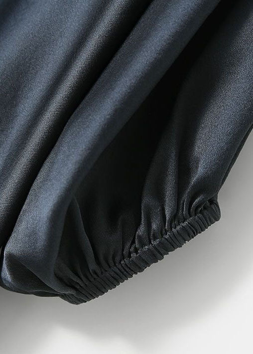 Stilig kvinnebluse, oversized bohemsk O-hals. Uformell sommerstil med løs passform og batwing-ermer for komfort.
