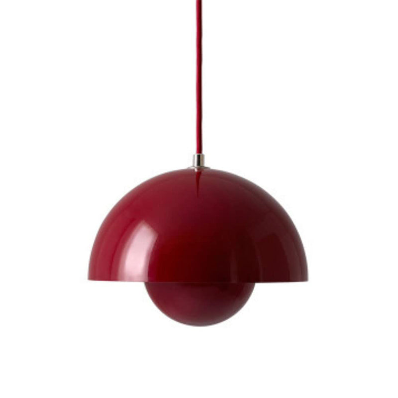 Atmosfæreskapende pendellampe, blomsterpotte taklampe for rolig soverom.