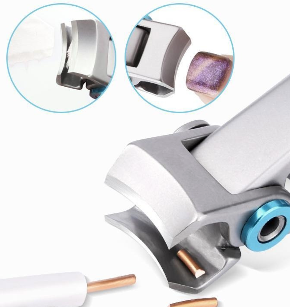 Kraftig profesjonell negleklipper, ideell for tykke negler. Ergonomisk grep sikrer komfortabel og holdbar pedikyr.