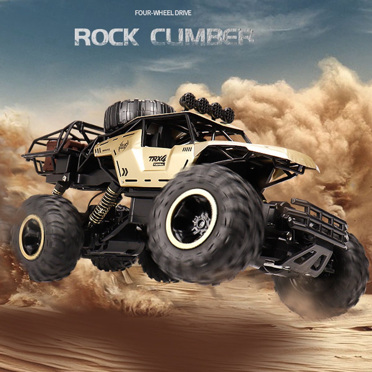 Seks-hjuls RC monstertruck: den ultimate fjernstyrte bilen for eventyr.