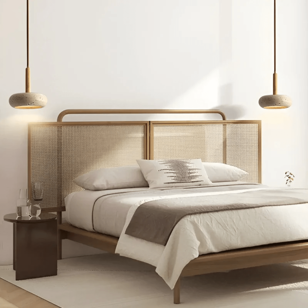 Unik designlampe: Retro taklampe i japansk stil. Passer perfekt i minimalistisk eller tradisjonell innredning.